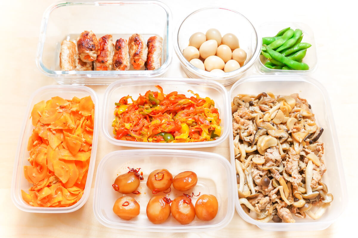 作り置きしたおかず